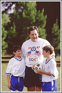 Playing Soccer